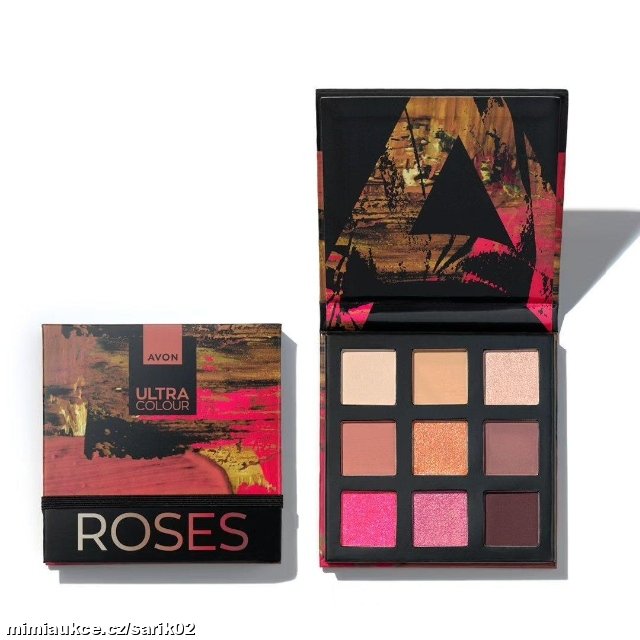 Avon Paletka očních stínů Ultra ROSES - speciální nabídka