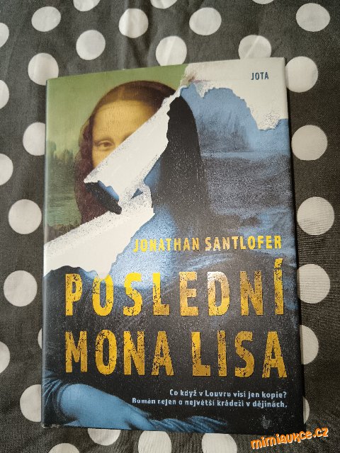 NOVÁ-ZAJÍVÁ KNIHA-POSLEDNÍ MONA LISA !!!