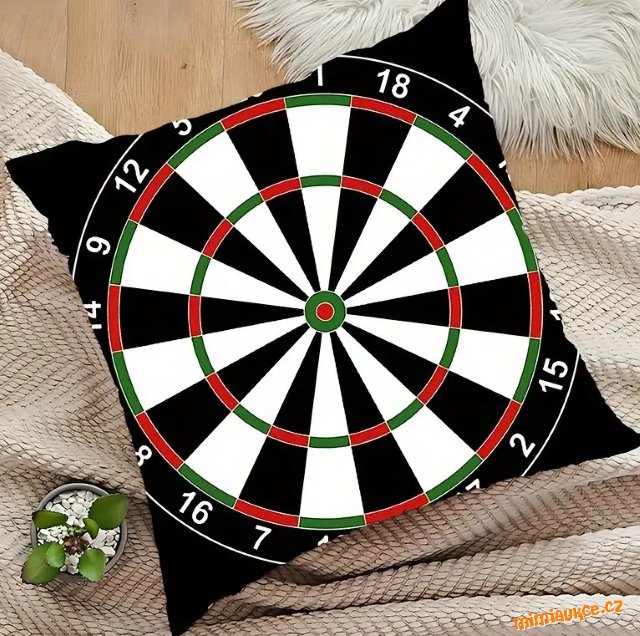 **** POVLAK NA POLŠTÁŘEK  **** ŠIPKOVÝ TERČ **** 45 X 45 ****