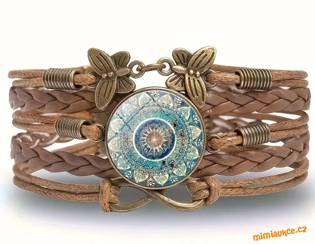 **** TKANÝ NÁRAMEK **** MANDALA ****