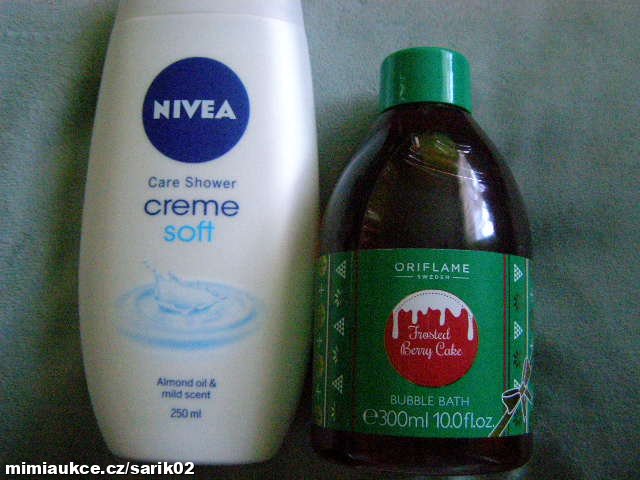 sprchový gel+pěna do koupele