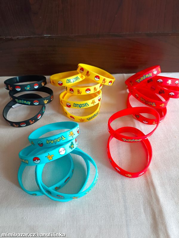 Pokémon - gumový náramek