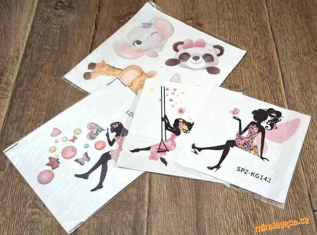 **** VÝPRODEJ **** SAMOLEPKY NA ZEĎ **** 7 KUSŮ ****