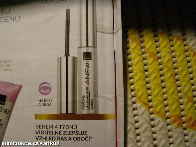 sérum na řasy a obočí anew novinka  půc. cena 250 kč od 95kč