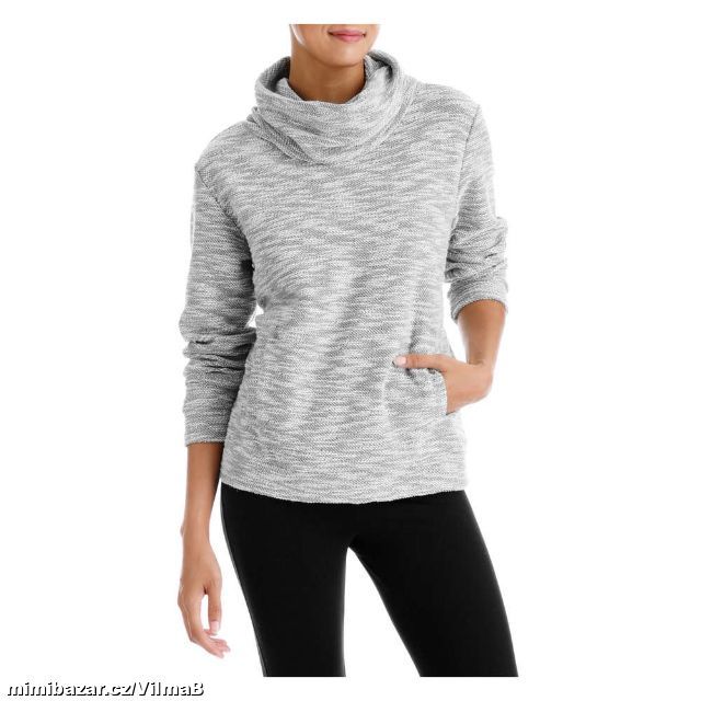 Melírovaná active mikina vel.XL/ EU 44-46