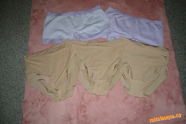 5x spodní kalhotky M&S + ERGEE vel. L !!!!!!!