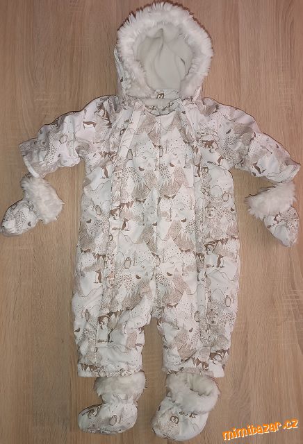 Kojenecká zimní kombinéza