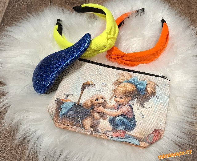 **** VÝPRODEJ **** VLASOVÉ ČELENKY **** KARTÁČ NA VLASY **** KOSMETICKÁ TAŠKA ****