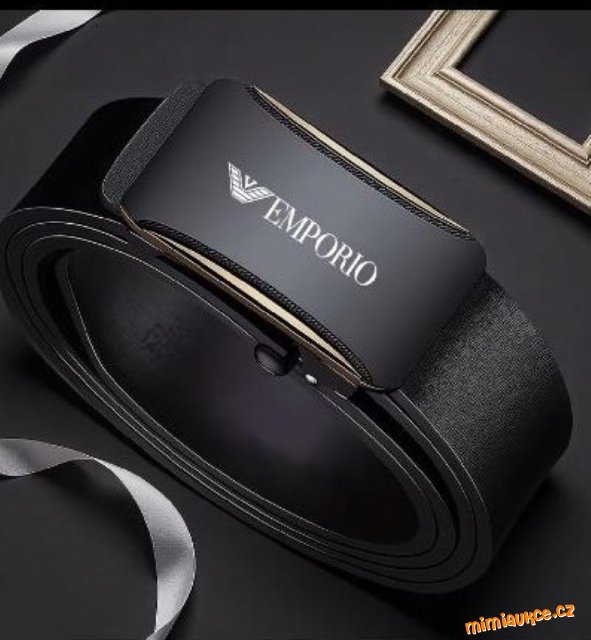 Krásný luxusní pánský pásek 130 cm