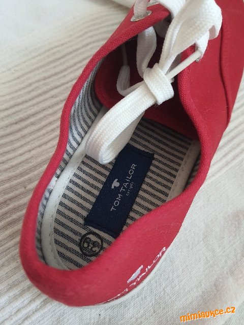 Nové boty Tom Tailor vel.39 s cedulkou