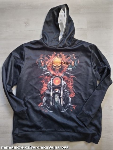 Motorkář mikina + 4 trička